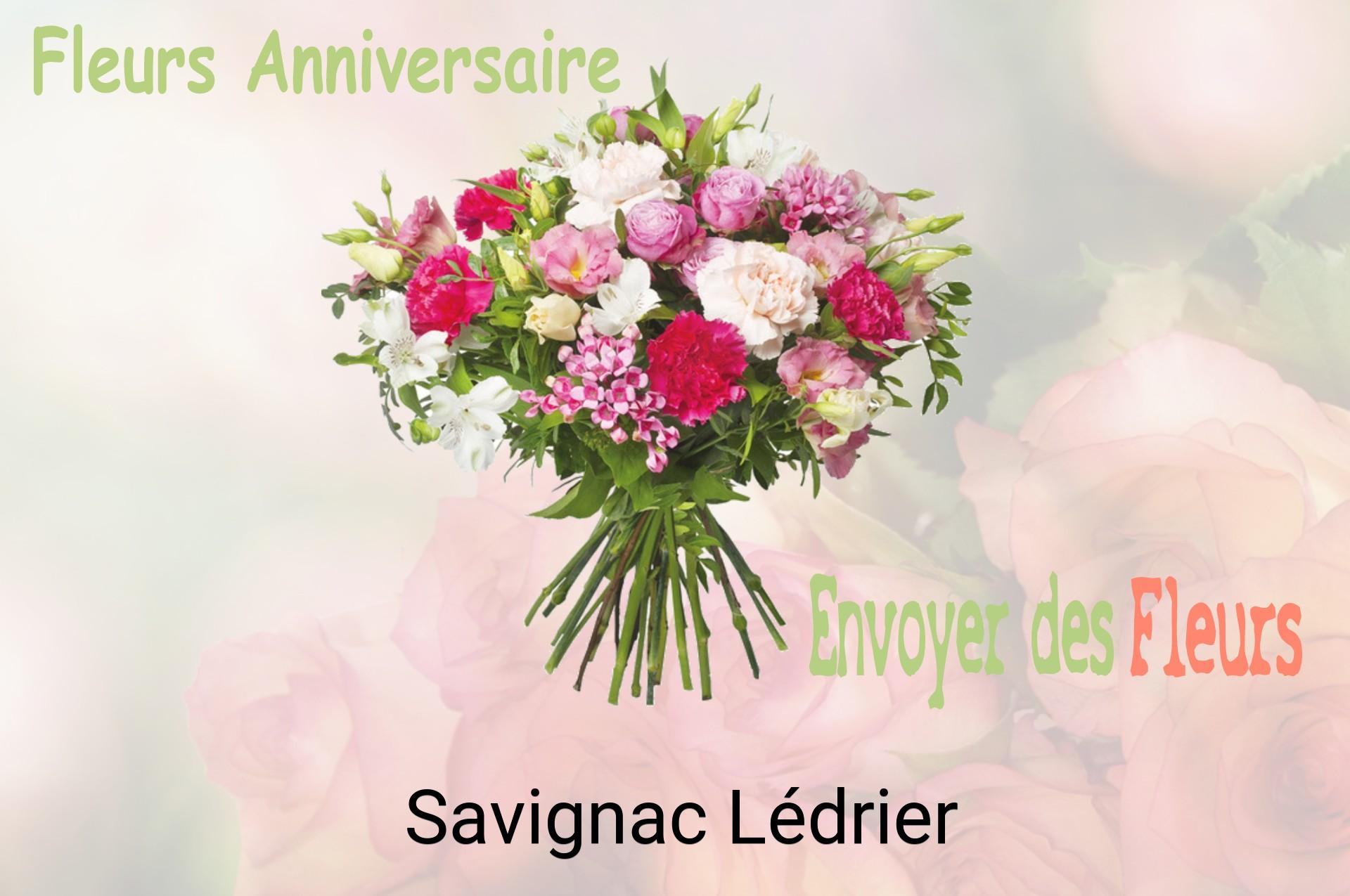 Bouquet de fleurs d’anniversaire livré à Savignac-Lédrier